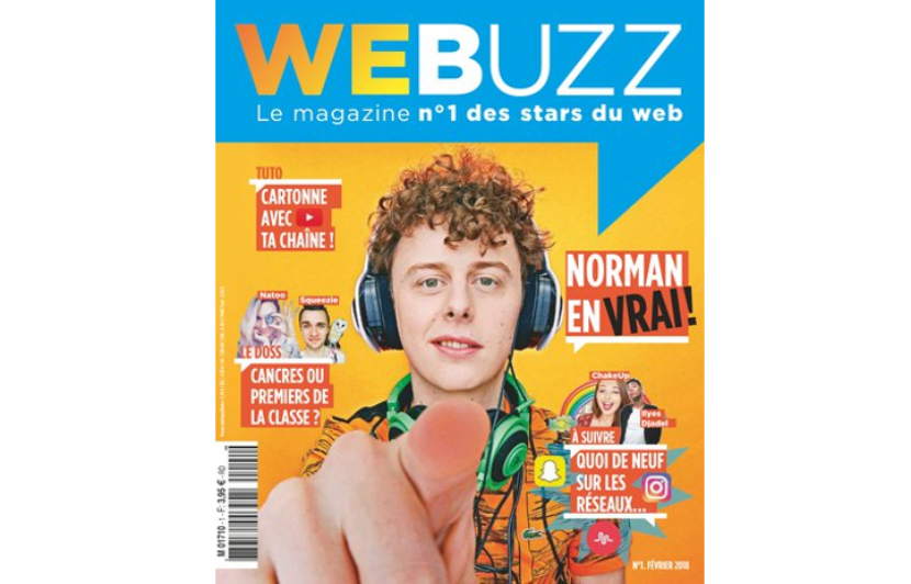 WeBuzz, le magazine sur les "stars du web"