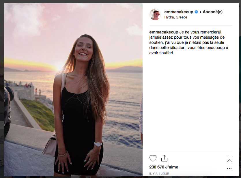 Emma CakeCup et Vlad Oltean règlent leur compte sur Instagram
