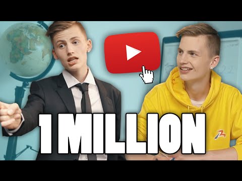Les jolies vidéos des YouTubeurs pour leur(s) million(s) d'abonnés
