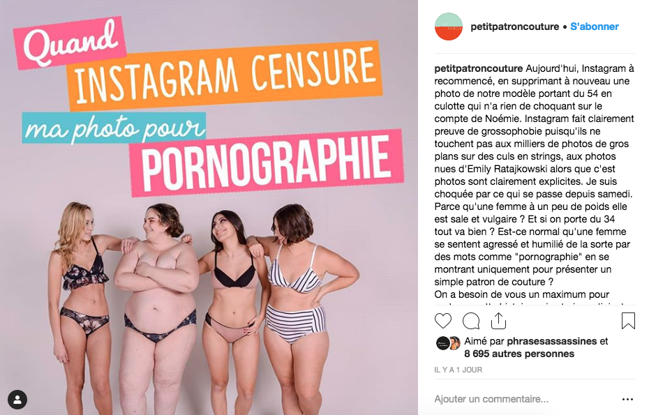 "C’est de la grossophobie": le coup de gueule de Margaux Faes contre Instagram