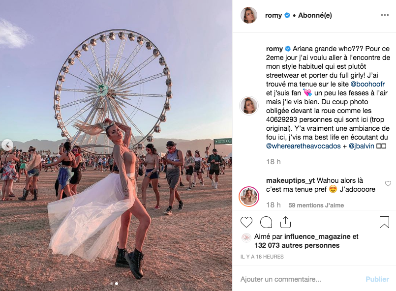 Coachella 2019: les dernières tenues des influenceurs sur place