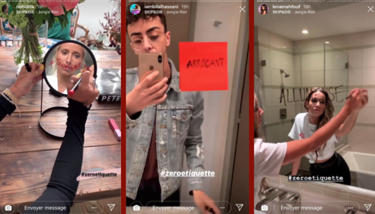 Que signifie le hashtag #zeroetiquette partagé par les influenceurs sur Instagram