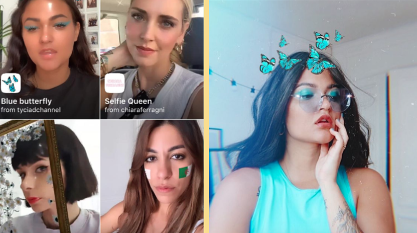 Quels sont les influenceurs à avoir créé un filtre instagram?