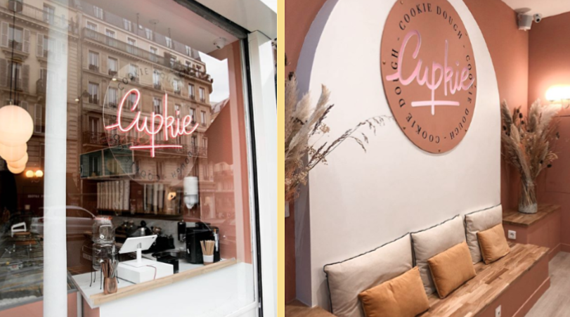 Avec Cupkie, la blogueuse Megan Vlt ouvre le 1er bar de Cookie Dough en France