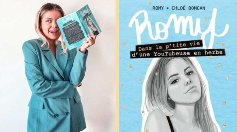 La YouTubeuse Romy se livre dans un second roman