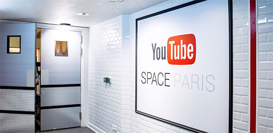 Le YouTube Space de Paris ne rouvrira pas après la crise sanitaire