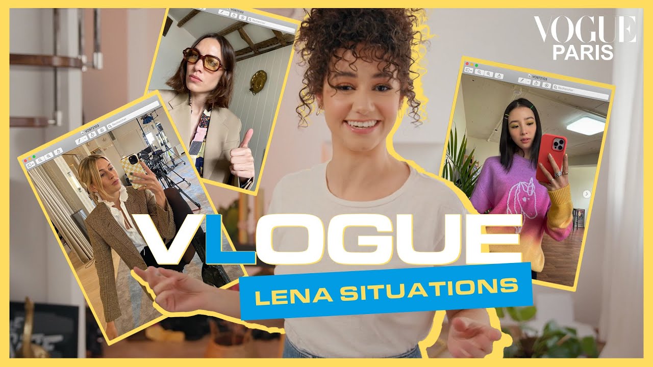 Léna Situations anime une série de vlogs pour Vogue