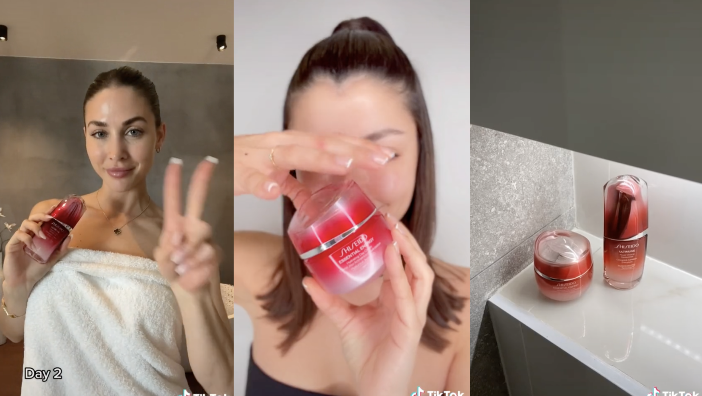 Avec le sérum de chez Shiseido, plusieurs TikTokeuses partagent leur routine