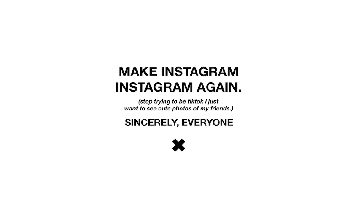 « Arrêtez de vouloir être TikTok », quand les influenceurs se soulèvent contre Instagram