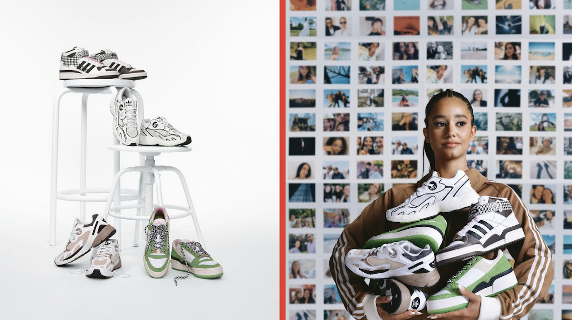 Pour Adidas, Léna Situations a créé 4 baskets et c’est une première en France