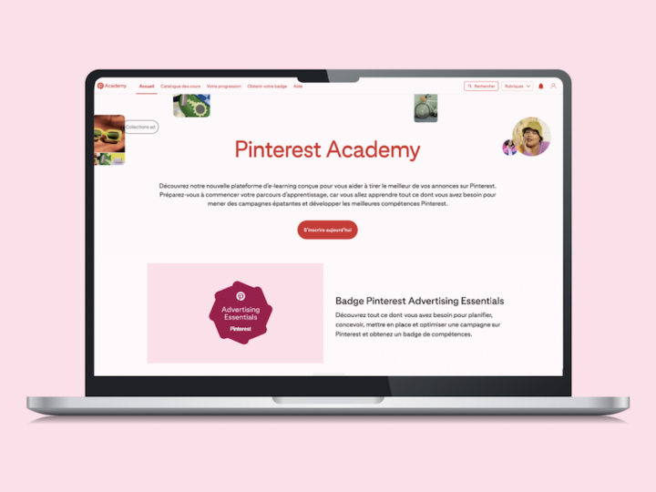 Pinterest lance sa plateforme de formation destinée aux marques