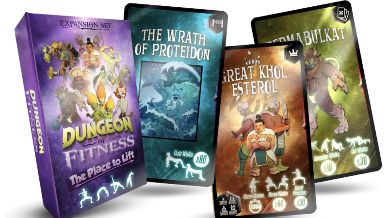 Dungeon of fitness, le jeu de cartes imaginé par le créateur IronQuest vise l’international