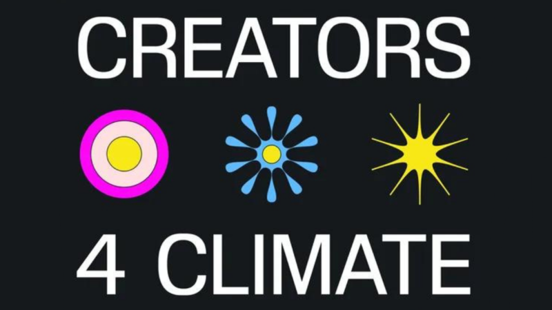 Earth Alliance récompense les créateurs de contenu « climat friendly »