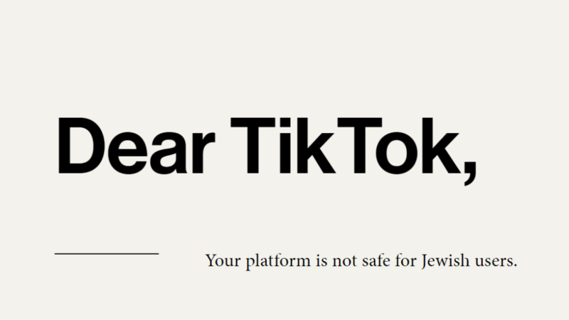 Face à la montée de la haine antijuive, 45 influenceurs écrivent une lettre à TikTok