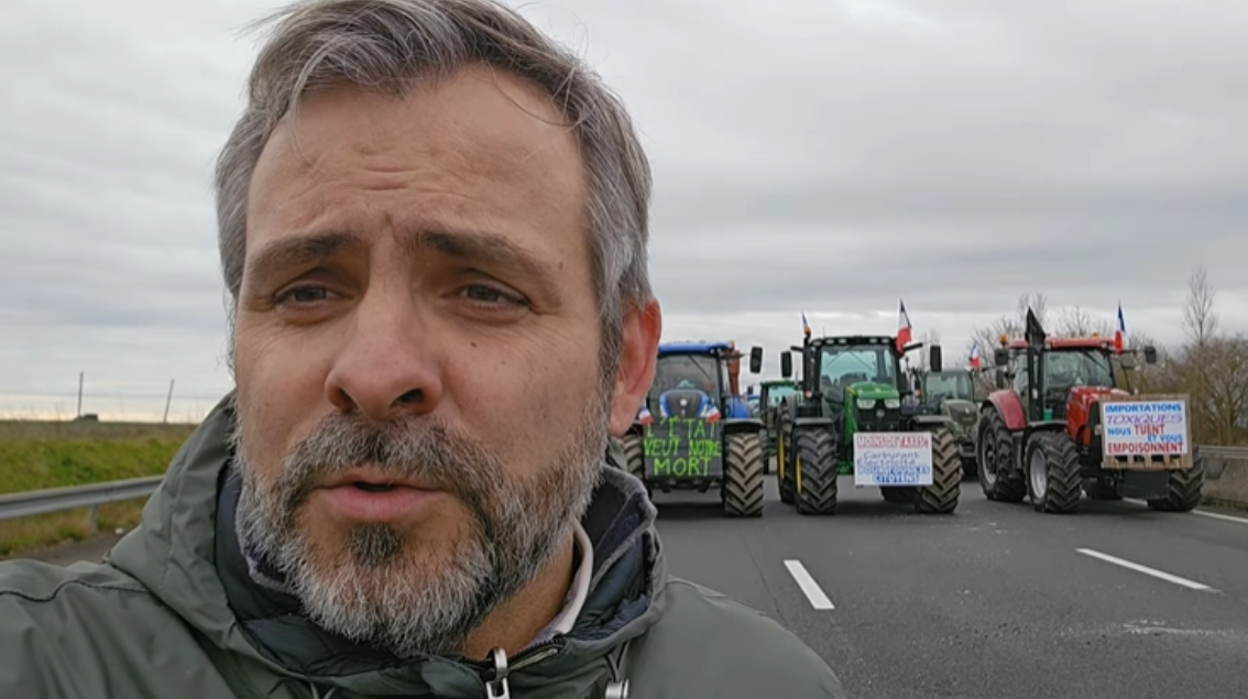 Cet agri-YouTubeur nous explique pourquoi les agriculteurs en colère s’expriment sur les réseaux sociaux