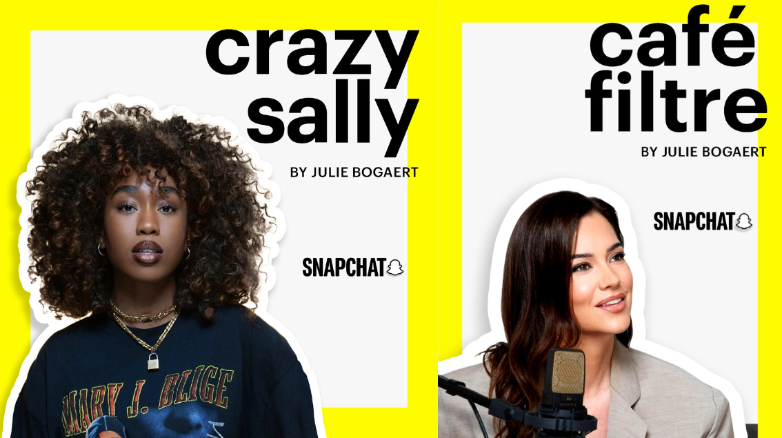 Snapchat lance son podcast dédié aux créateurs de contenu