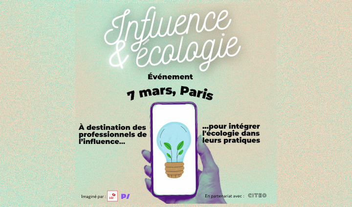 Influence x écologie, le premier événement dédié aux influenceurs qui veulent s’engager