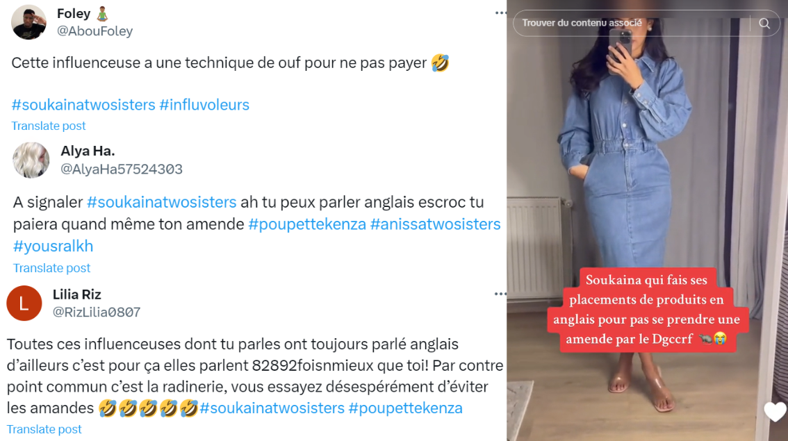 Reality TV influencers start speaking English on social media as their subscribers suspect them of fraud