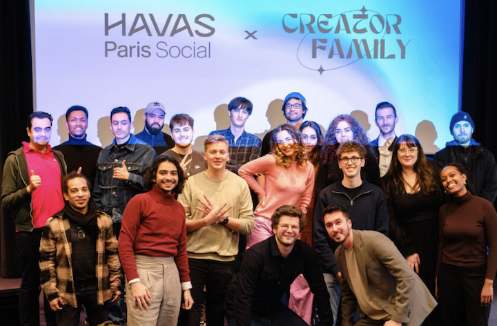Havas Paris Social s’associe à la Creator Family, un collectif d’influenceurs