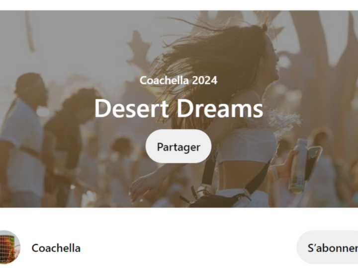 Pour Coachella 2024, voici pourquoi Pinterest est partenaire