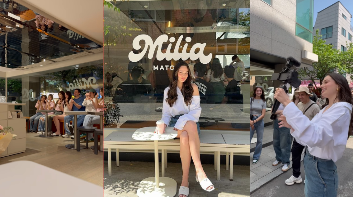 Avec Milia Matcha, Andie Ella ouvre son premier pop-up store à Séoul