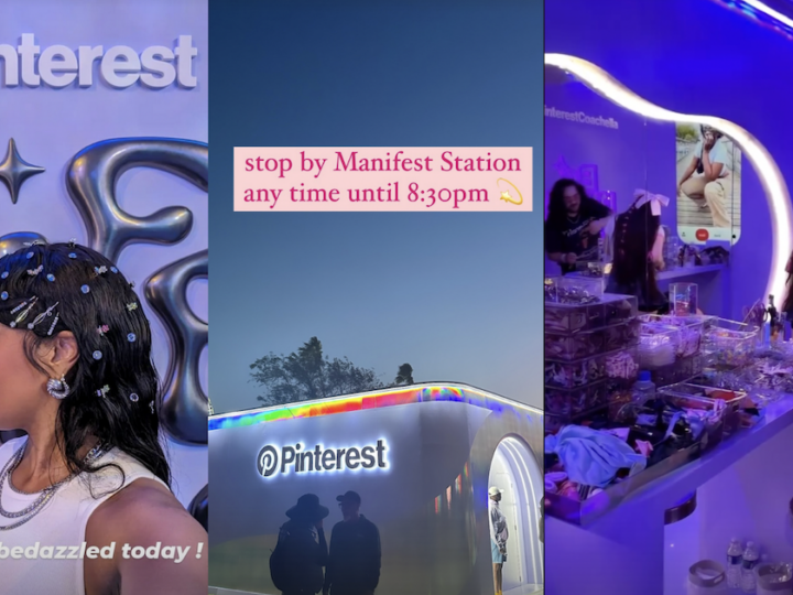 À Coachella, à quoi ressemble la Pinterest Manifest Station?