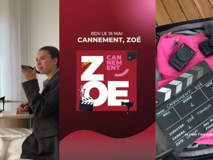 Au Festival de Cannes, Zoé Tondut veut faire vivre les coulisses à ses abonnés