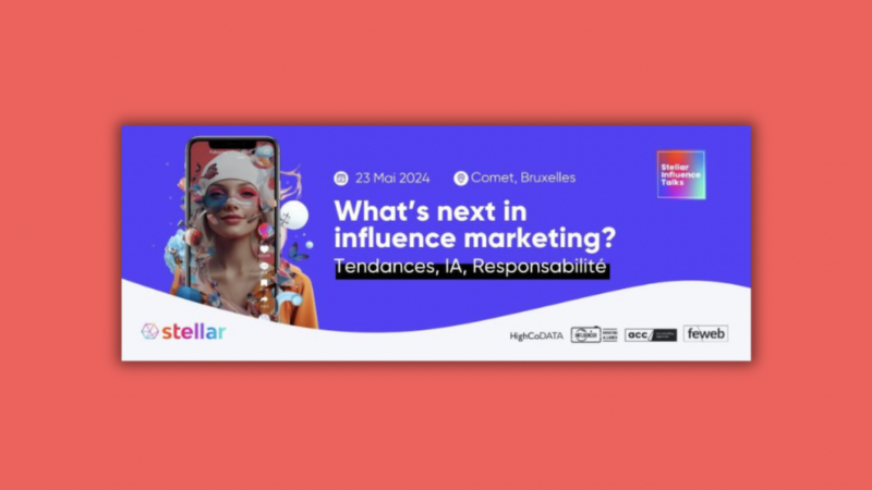 Stellar lance un premier événement sur l’influence marketing en Belgique