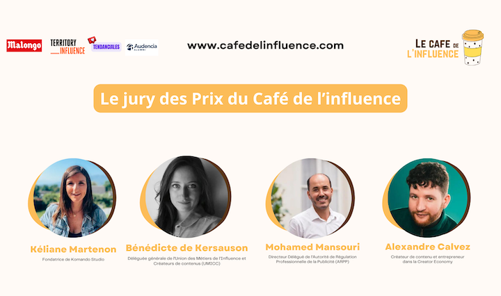 Découvrez le jury de nos Prix du Café de l’influence