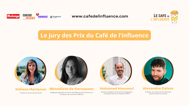 Découvrez le jury de nos Prix du Café de l’influence