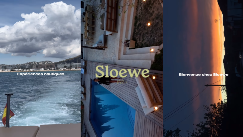 Pour organiser des vacances à Ibiza, Noholita lance Sloewe