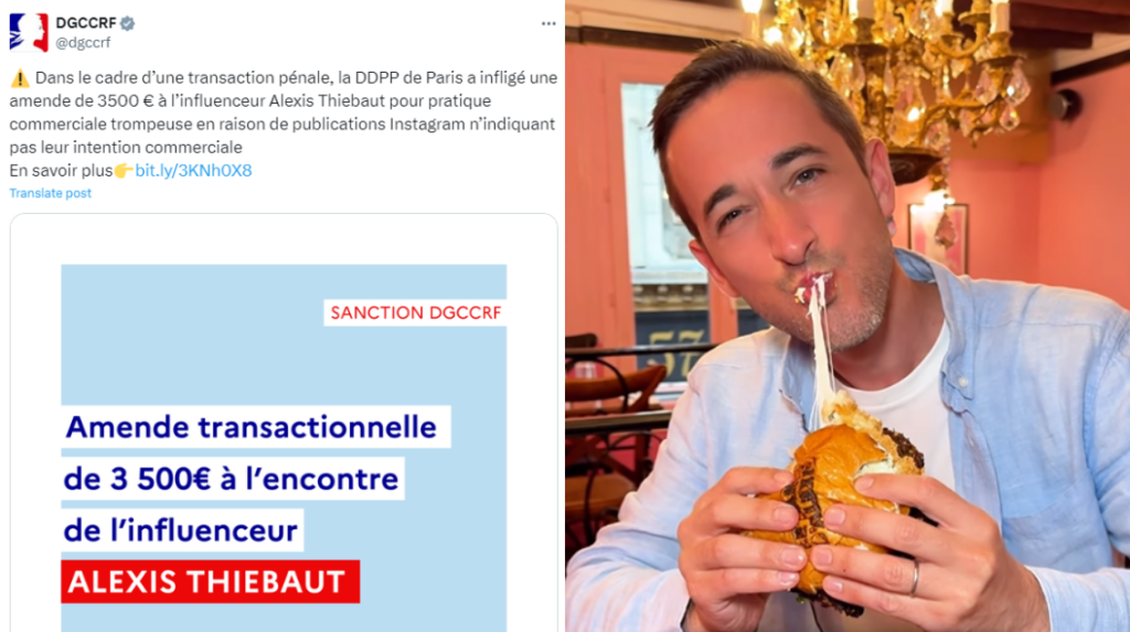 influenceur-food-le-paris-dalexis-dgccrf.