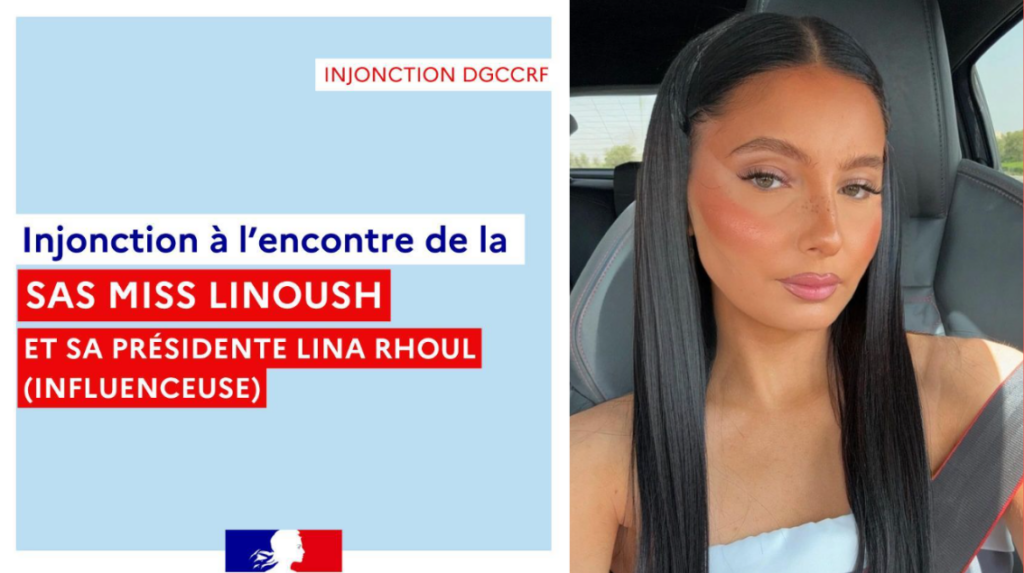 injonction-dgccrf-lina-rhoul-influenceuse