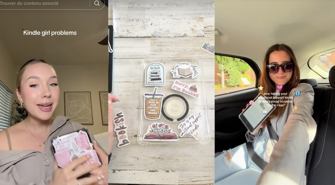 Comment la Kindle connaît une belle visibilité grâce aux booktubers sur TikTok