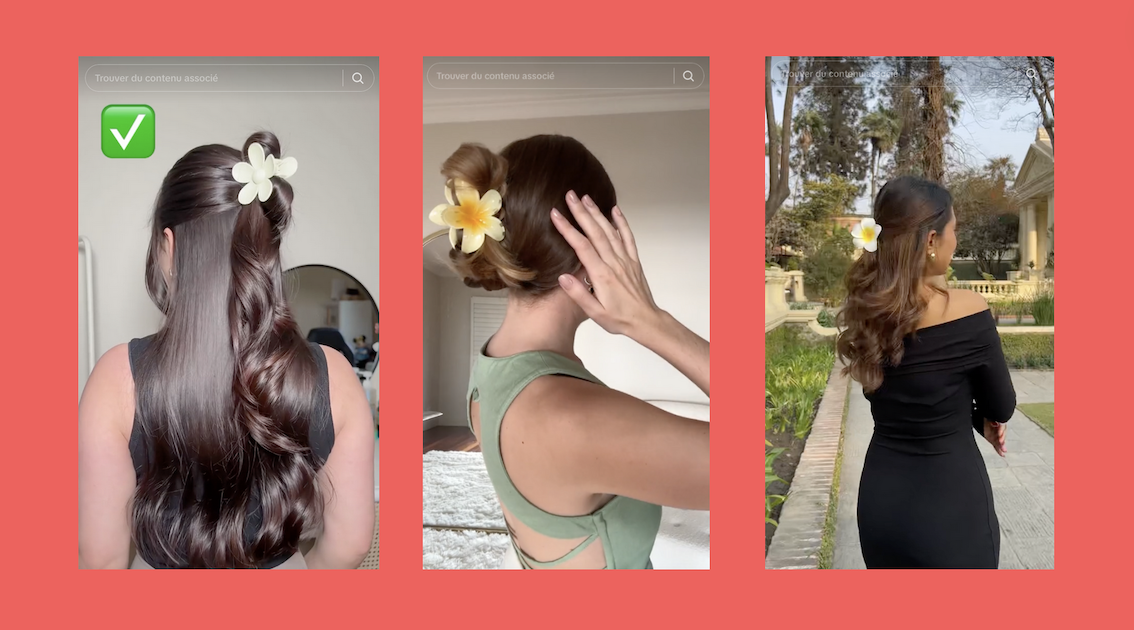 Où trouver la pince à cheveux fleur que toutes les influenceuses ont?