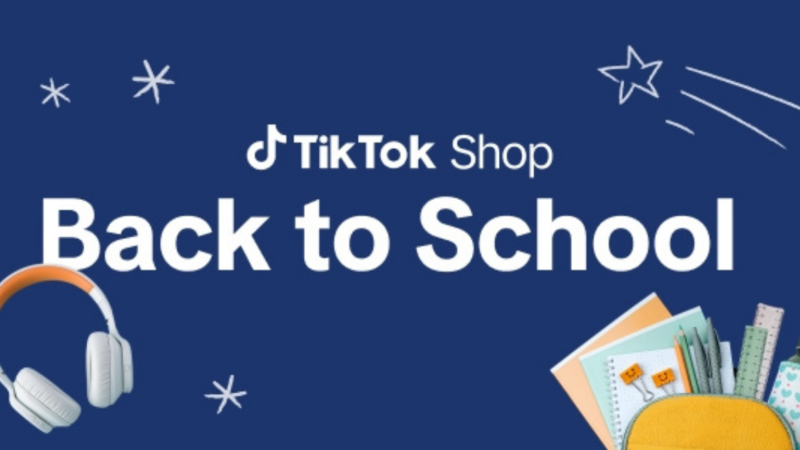 Pour la rentrée, TikTok Shop a mené une campagne et voici les chiffres