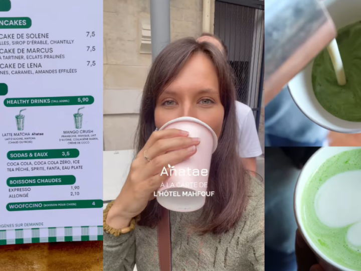 En proposant son matcha à l’Hôtel Mahfouf, Anatae a voulu « assoir sa marque sur le marché »