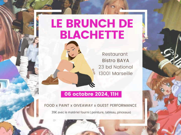 La créatrice de contenu Blachette organise son quatrième brunch et cette fois, il aura lieu à Marseille