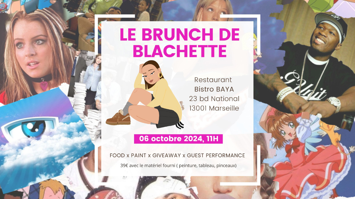 La créatrice de contenu Blachette organise son quatrième brunch et cette fois, il aura lieu à Marseille