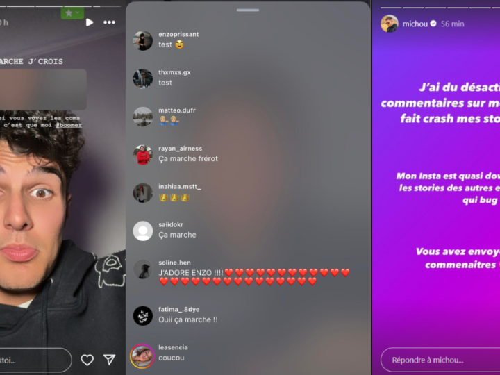 Les influenceurs testent les commentaires dans les stories sur Instagram