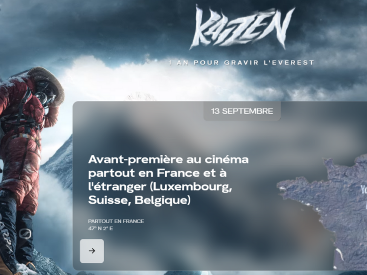 Dans quelles villes regarder le documentaire Kaizen d’Inoxtag?