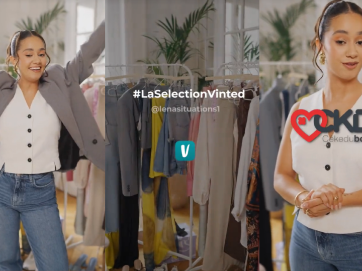 Avec Vinted, Léna Situations imagine une sélection de vêtements pour aider une association