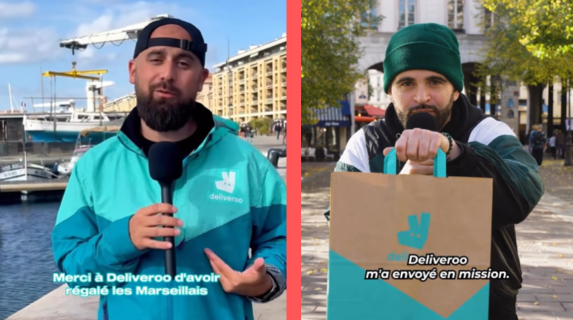 Pour le match PSG-OM, Deliveroo a testé la fidélité des supporteurs avec des créateurs de contenu