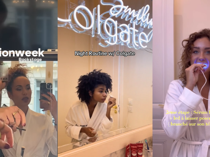 Comment Colgate accompagne les influenceurs avant leur venue à la Fashion Week