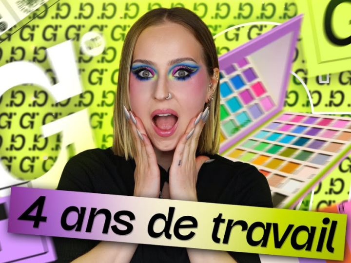 Glitch Beauty, la marque de maquillage de Marion Caméléon