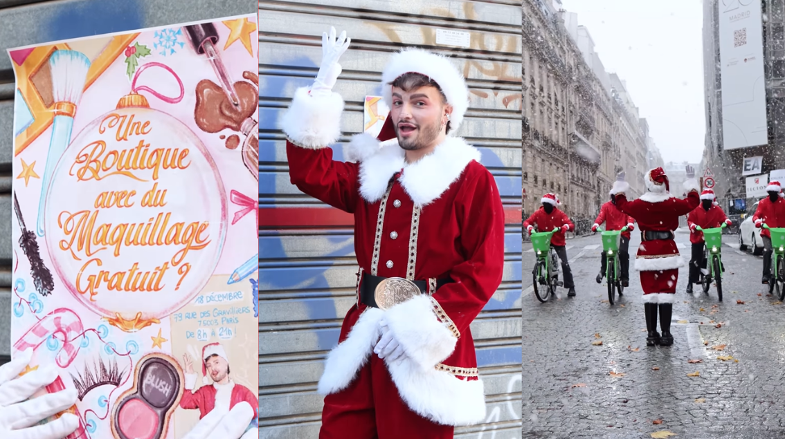 Avant Noël, Un Garçon Stupide ouvre sa boutique gratuite de maquillage