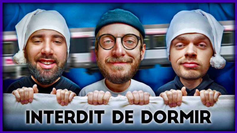 Intercités SNCF s’associe au YouTubeur Aurélien Préveaux pour faire découvrir les trains de nuit