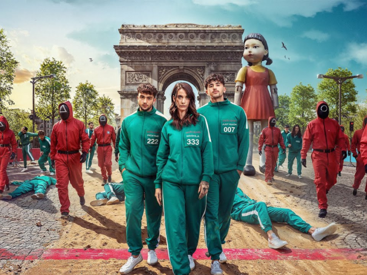 Inoxtag, Maghla et Just Riadh ont envahi l’Avenue des Champs Élysées avec Netflix, et ça a cartonné