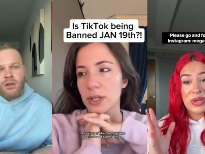 Les influenceurs américains réagissent au bannissement de TikTok aux États-Unis