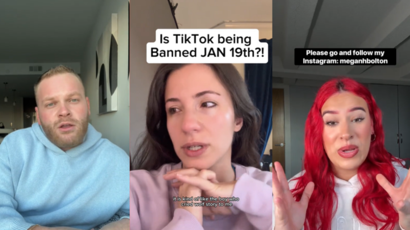 Les influenceurs américains réagissent au bannissement de TikTok aux États-Unis